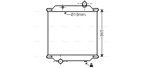 Radiateur Ava Cooling RE2067N