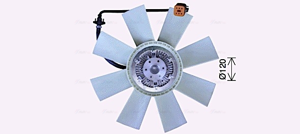Ava Cooling Ventilatorwiel-motorkoeling REF114