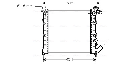 Radiateur Ava Cooling RT2041