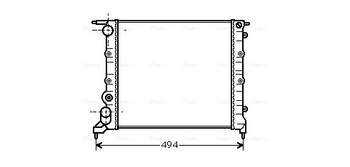 Radiateur Ava Cooling RT2042