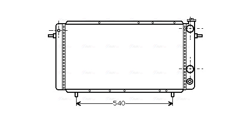 Radiateur Ava Cooling RT2052