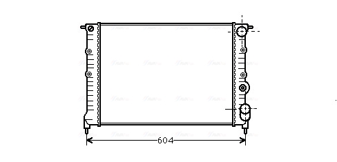 Radiateur Ava Cooling RT2108