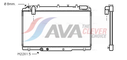 Radiateur Ava Cooling RT2240