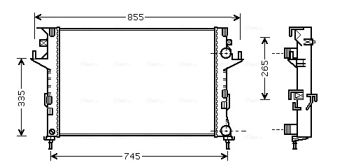 Radiateur Ava Cooling RT2291