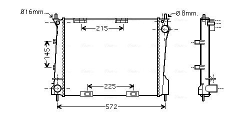 Radiateur Ava Cooling RT2371