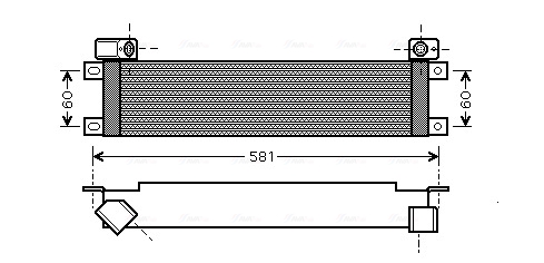 Oliekoeler motorolie Ava Cooling RT3289