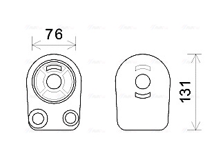 Oliekoeler motorolie Ava Cooling RT3607