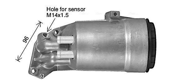 Oliekoeler motorolie Ava Cooling RT3660H