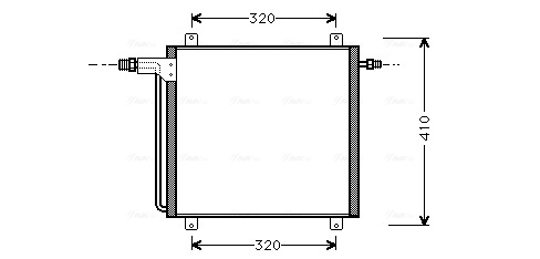 Airco condensor Ava Cooling RT5200