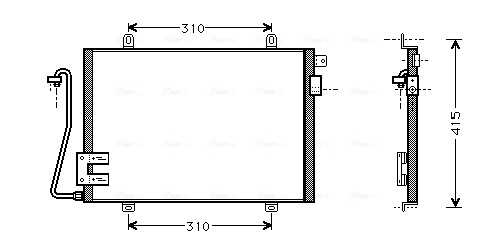 Airco condensor Ava Cooling RT5232