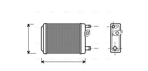 Kachelradiateur Ava Cooling RT6097