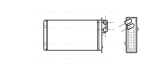 Kachelradiateur Ava Cooling RT6161