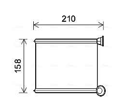 Kachelradiateur Ava Cooling RT6629