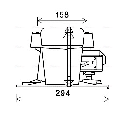 Kachelventilator Ava Cooling RT8521