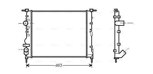 Radiateur Ava Cooling RTA2218