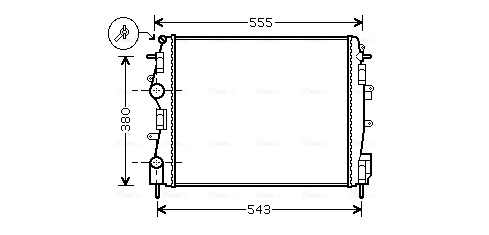 Radiateur Ava Cooling RTA2399
