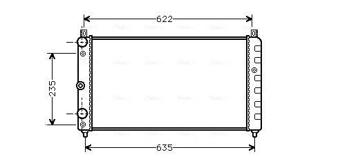 Radiateur Ava Cooling SAA2003