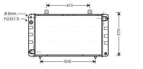 Radiateur Ava Cooling SB2003