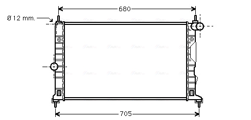 Radiateur Ava Cooling SB2055