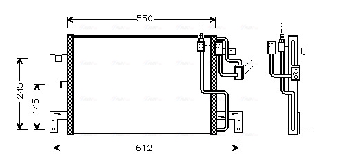 Airco condensor Ava Cooling SB5032