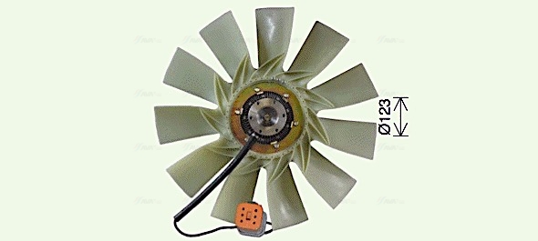 Ava Cooling Ventilatorwiel-motorkoeling SCF058