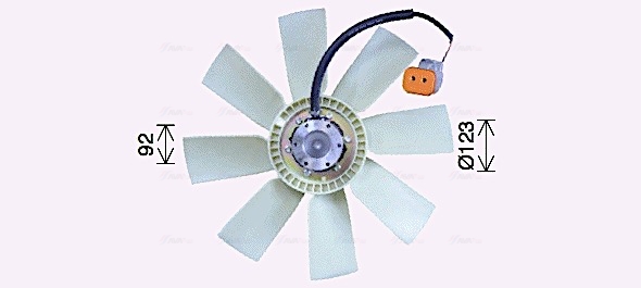 Ava Cooling Ventilatorwiel-motorkoeling SCF065