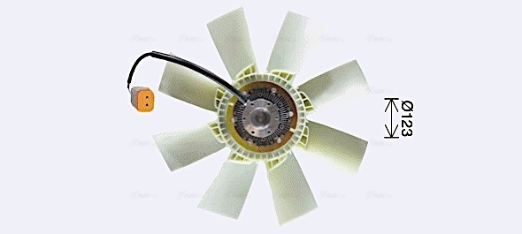 Ava Cooling Ventilatorwiel-motorkoeling SCF086