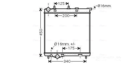 Radiateur Ava Cooling SS2001