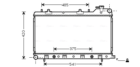 Radiateur Ava Cooling SU2046