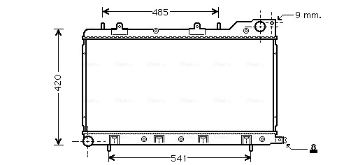 Radiateur Ava Cooling SU2047