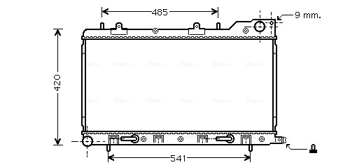 Radiateur Ava Cooling SU2048