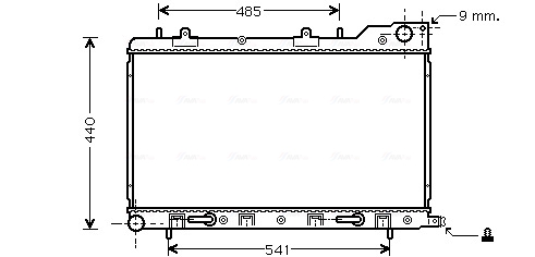 Radiateur Ava Cooling SU2054
