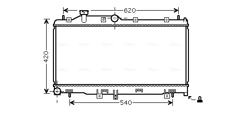 Radiateur Ava Cooling SU2065