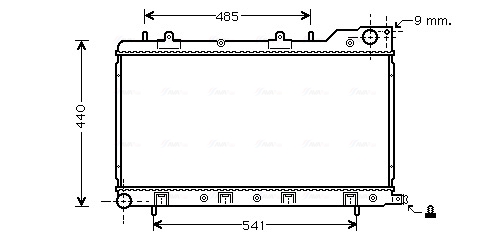 Radiateur Ava Cooling SU2071