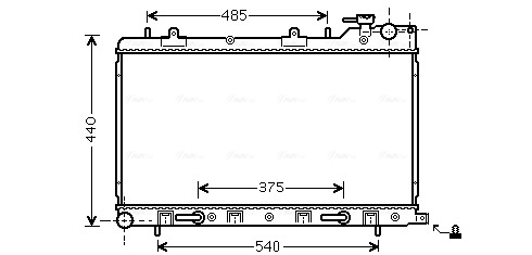 Radiateur Ava Cooling SU2098