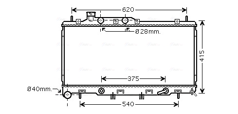 Radiateur Ava Cooling SU2106