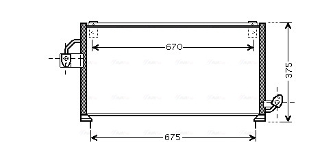 Airco condensor Ava Cooling SU5063