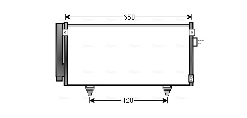 Airco condensor Ava Cooling SU5077D