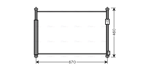 Airco condensor Ava Cooling SZ5108D