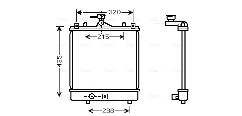 Radiateur Ava Cooling SZA2061