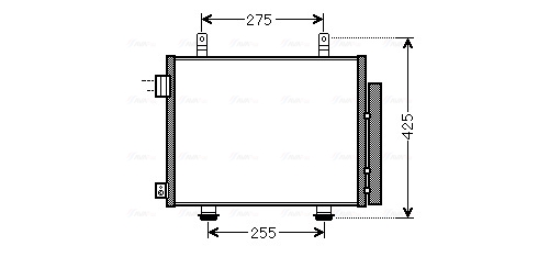 Airco condensor Ava Cooling SZA5115D