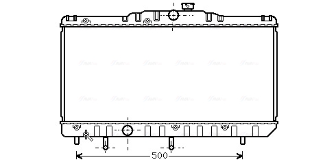 Radiateur Ava Cooling TO2123