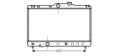 Radiateur Ava Cooling TO2140