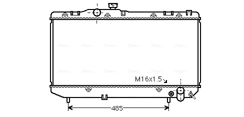 Radiateur Ava Cooling TO2142