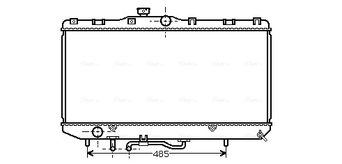 Radiateur Ava Cooling TO2146