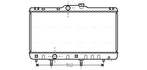 Radiateur Ava Cooling TO2148