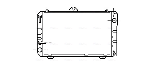 Radiateur Ava Cooling TO2169