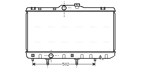 Radiateur Ava Cooling TO2189