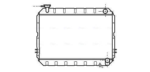 Radiateur Ava Cooling TO2217