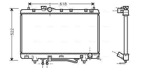 Radiateur Ava Cooling TO2242